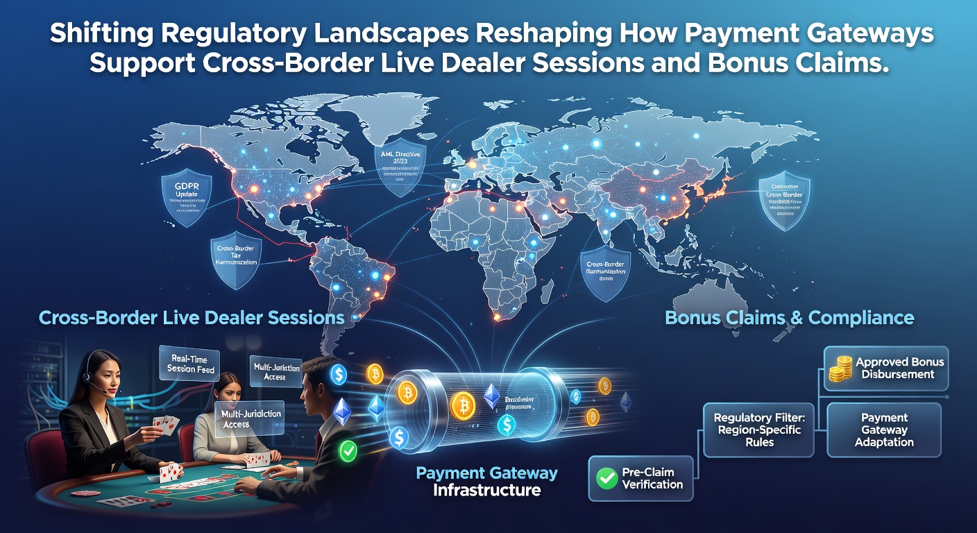 Regulatory updates affecting international payment processing in live dealer gaming environments